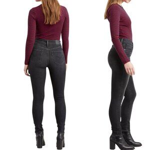 Levi’s 721 High Rise Skinny Jeans Steady Grey Size 26